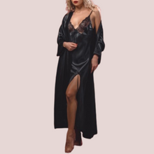 Load image into Gallery viewer, La Nuit Romantique Maxi Satin Set