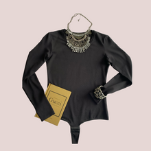 Load image into Gallery viewer, Crew Neck Long Sleeve Bodysuit