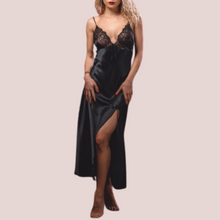 Load image into Gallery viewer, La Nuit Romantique Maxi Satin Set